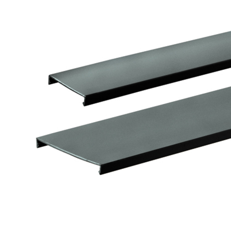 Tapa para Canaleta Ranurada Tipo G de 826 mm de Ancho 18288 mm de Largo Color Negro