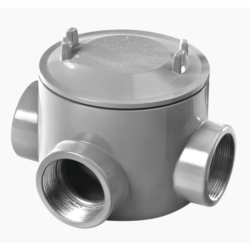 Caja con Tapa Tipo GRT de 3/4 19 mm / Caja a Prueba de Explosión / Para Áreas Peligrosas con Tapa / Libre de Cobre