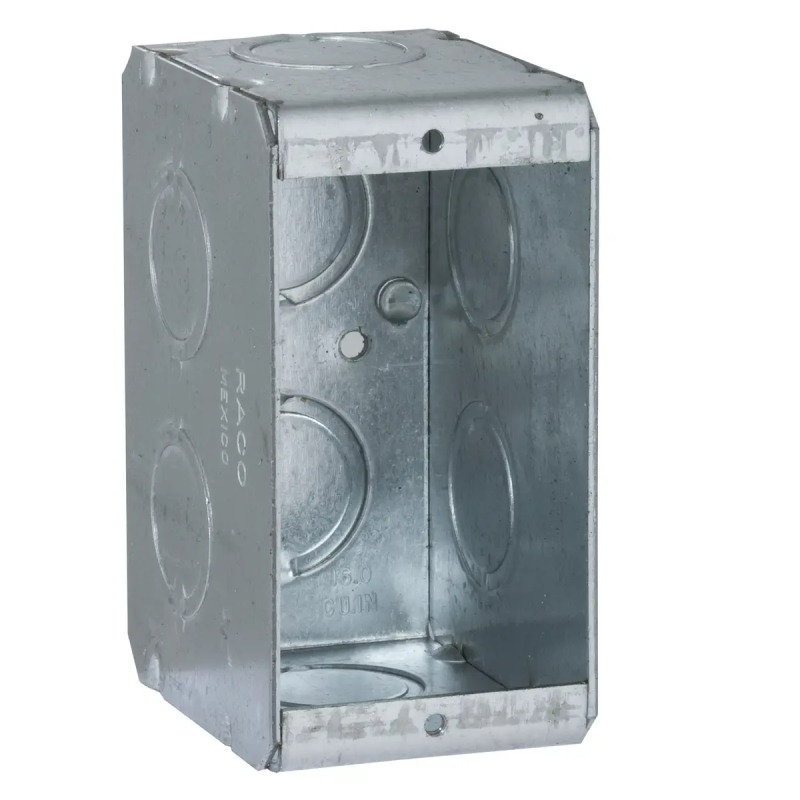 Caja Chalupa   Multigang de 1 Gang/ Profundidad de  21/2/ 8 TKO 1/2 y 3/4
