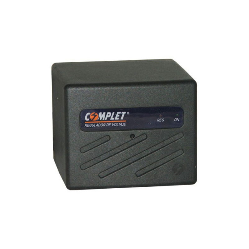 REGULADOR DE VOLTAJE MODELO COMPLET ERV-5-015 RPC 3200VA /1600W CON SUPRESOR INTEGRADO 504J 8 CONTACTOS, SALIDA DE ENERGIA REGULADA, 120V ENTRADA/SALIDA. 60 MESES DE GARANTÍA,