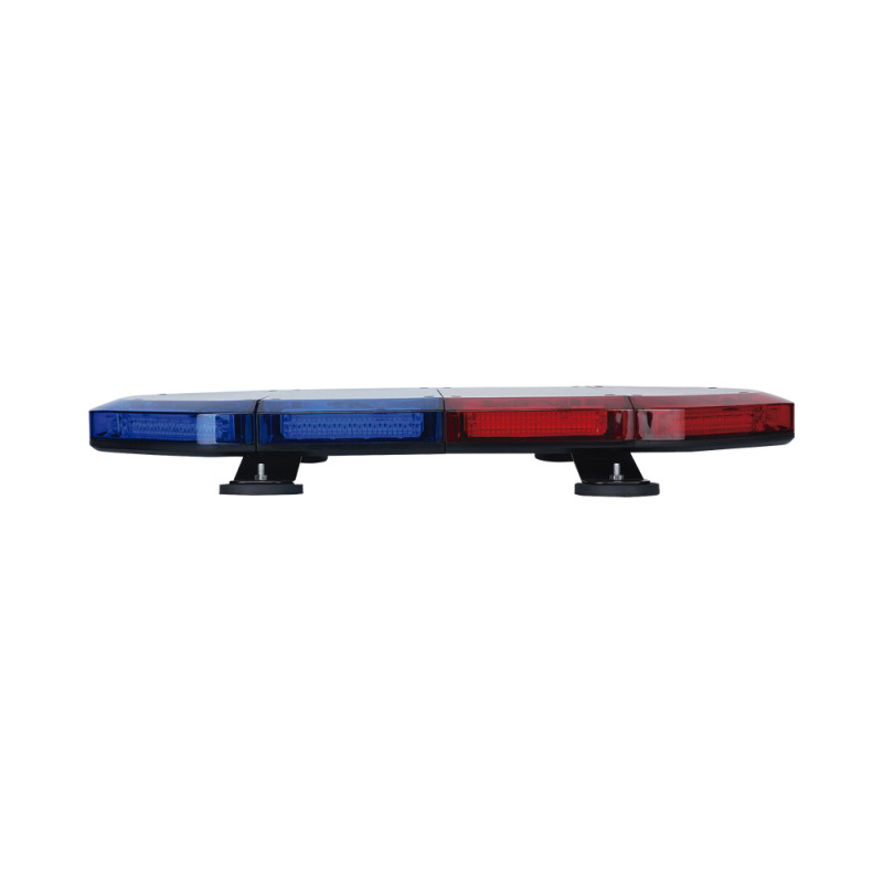 Mini Barra de 24 Pulgadas con 240 LED Color Rojo/Azul Con Montaje Magnético