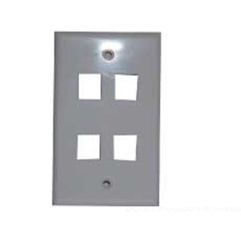 TAPA XCASE P/ PARED DE RED DE 4 PERFOR. ACCREDFA54 P/INDIV