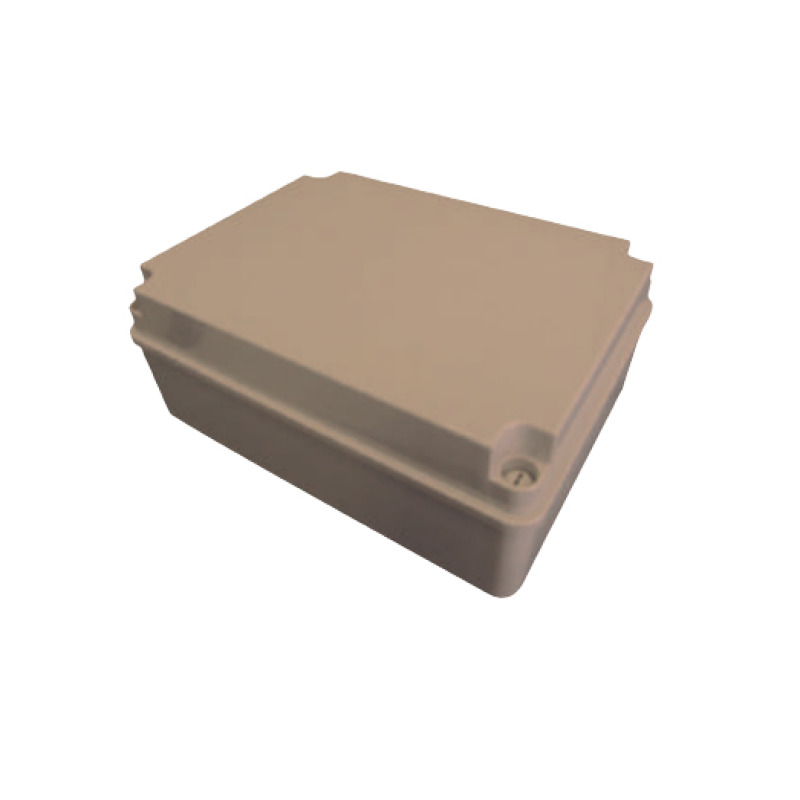 SBETECH OP10010080- Caja plástica de tapa opaca / 100mm X 100mm X 80mm / Multiusos/ Grado de protección IP66 / Fabricado en material Autoextinguible/ Resistente a la abrasión