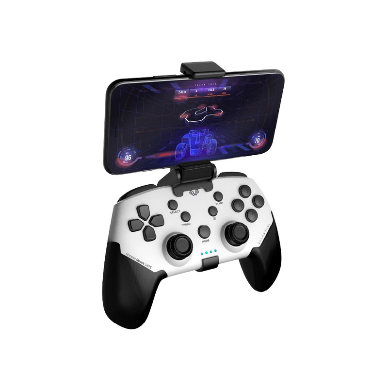 GAMEPAD BALAM RUSH KONTROL REACT G575 / GAME PAD CONTROL / INALAMBRICO RECARGABLE / BT 5.0 / ERGONOMICO / ANDROID - IOS - PC - PS3- 4 - N SWITCH / 9 HORAS DE JUEGO / SOPORTE P CELULAR / BR-936927 image 3