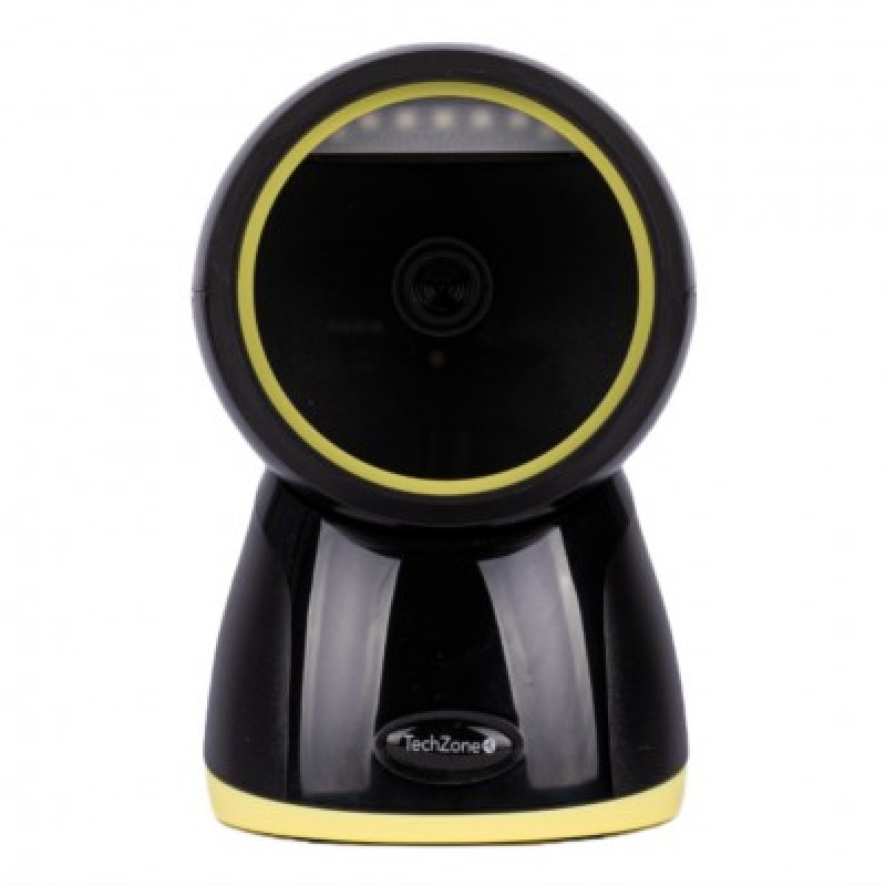 LECTOR DE CODIGO DE BARRAS TECHZONE TZBESC7330, NEGRO, USB, 2D FUENTE DE LUZ 640P (H) X 480P (V)