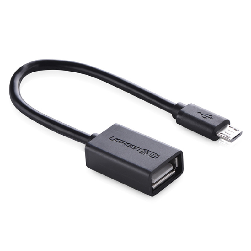 Adaptador OTG Micro USB Macho A USB 20 A Hembra