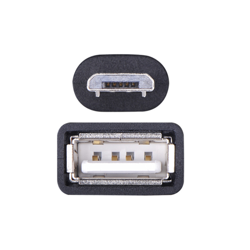 Adaptador OTG Micro USB Macho A USB 20 A Hembra image 6