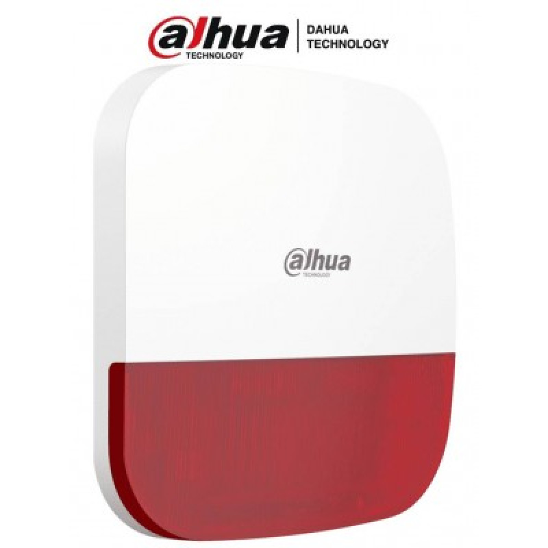 DAHUA DHI-ARA13-W2 - Sirena Inalámbrica para Exterior con Estrobo /  110dB / Múltiples sonidos de Alarma / IP65 / Alarma de Batería Baja / #LoNuevo #AlarmasDahua image 3