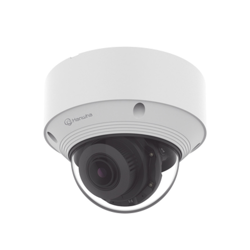 Cámara IP Tipo domo Antivandálica 5 Megapíxel / Lente Varifocal 32  10mm / IR 30M / WDR 120db / IP66 / H265  WiseStream / Inteligencia Artificial Deteccion de Personas y vehiculos