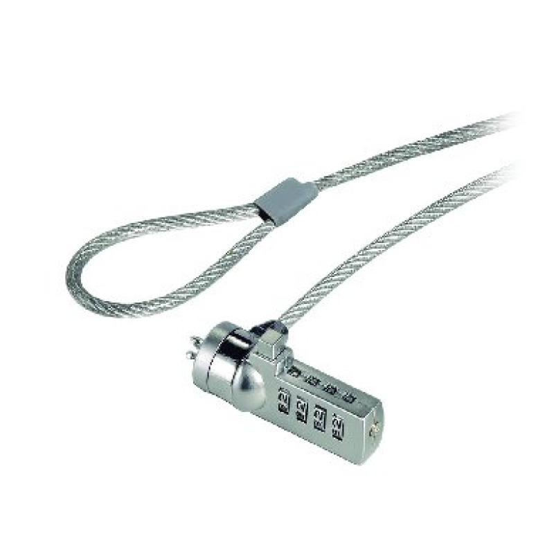 CANDADO BROBOTIX DE SEGURIDAD K-SLOT DE COMBINACION PARA PORTATILES image 4