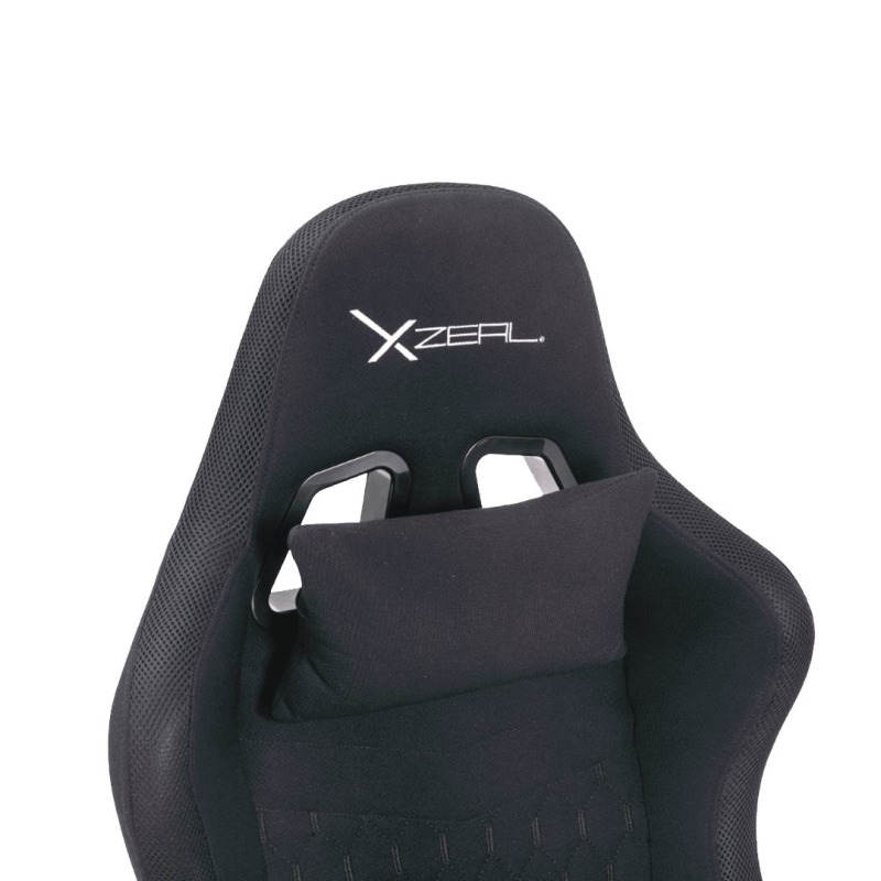 Sillas Gamer RGB X15, Control RGB, Tela Automotriz, Brazos 4D Piston clase 4 150kg, Reclinable 180º, Soporte Lumbar y Cervical, Estrella metalica negra image 4