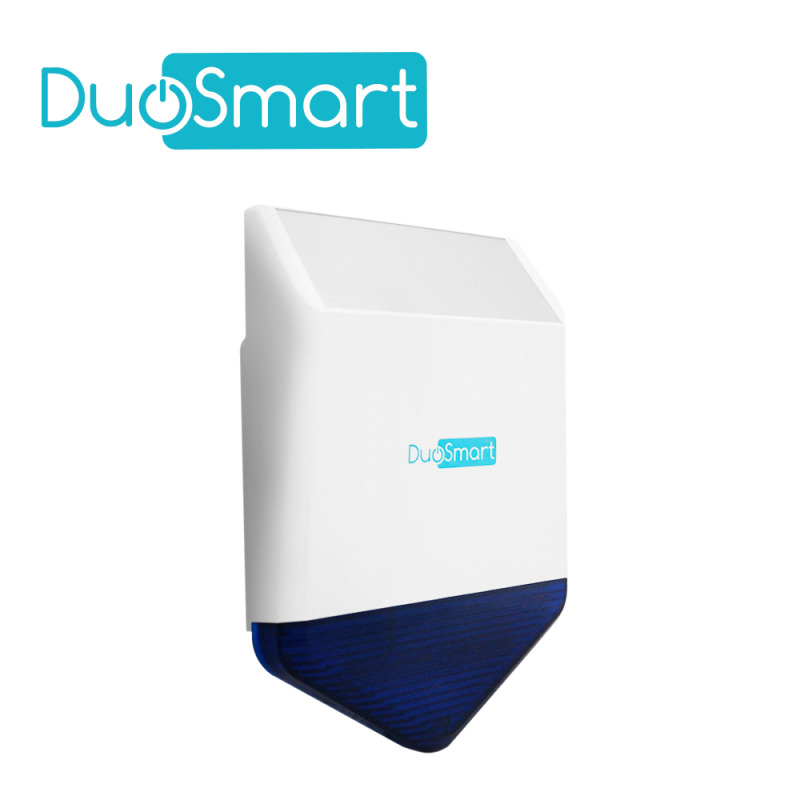 DuoSmart CSIREN1 sirena Sirena inalámbrica Interior / exterior Azul, Blanco