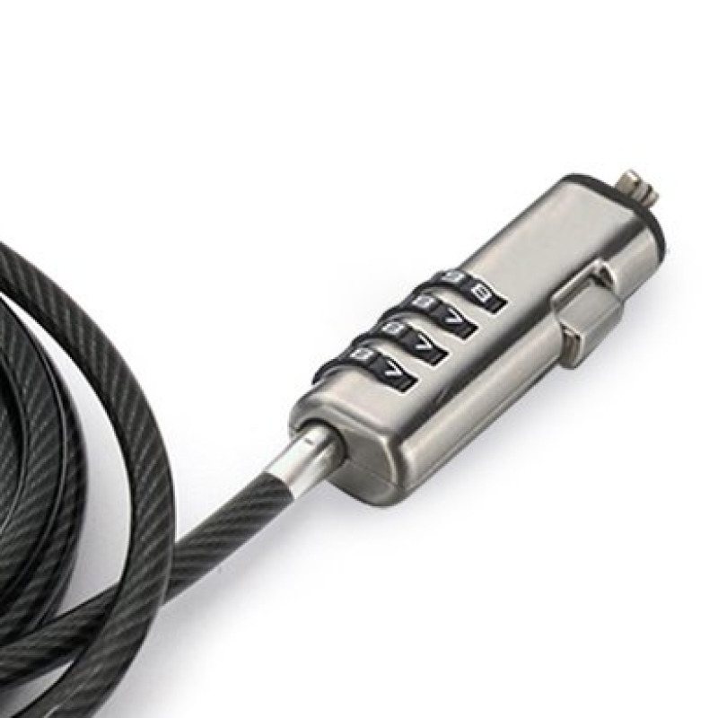 CANDADO BROBOTIX DE SEGURIDAD, NANO DE COMBINACION, 1.80 MTS PARA PORTATILES image 6