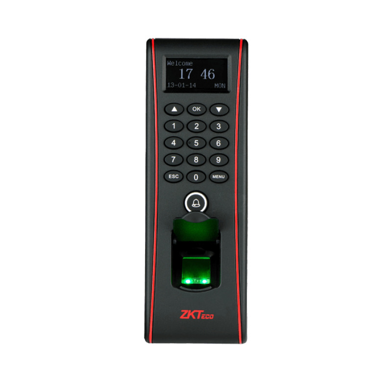 ZKTECO TF1700 - Control de Acceso Exterior de Huella, Tarjeta y Contraseña / Soporta 3000 Huellas / 10000 Tarjetas  RFID 125 khz / Almacena 30000 Registros / Conexión TCPIP / USB / Compatible con Software ZK Access 3.5 / #MUNDIALTVC