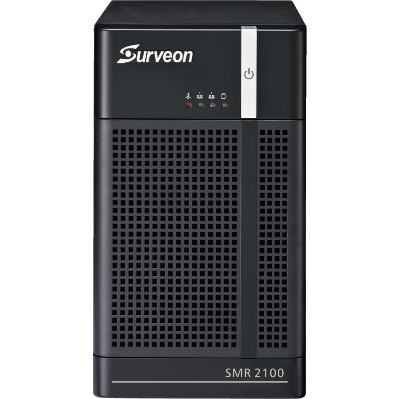 SURVEON NV62MP - NVR Megapixel / 6 Canales / H264 / Monitor local / 2 Bahias / RA ID #OfertasAAA