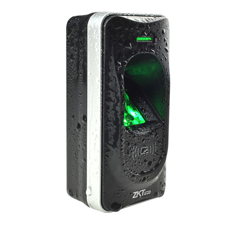 ZKTECO FR1200MF - Lector Esclavo De Huella y Tarjetas MIFARE 13.56 Mhz / IP65 / RS485 / LED Indicador de Estado / Compatible con Paneles InBio image 3