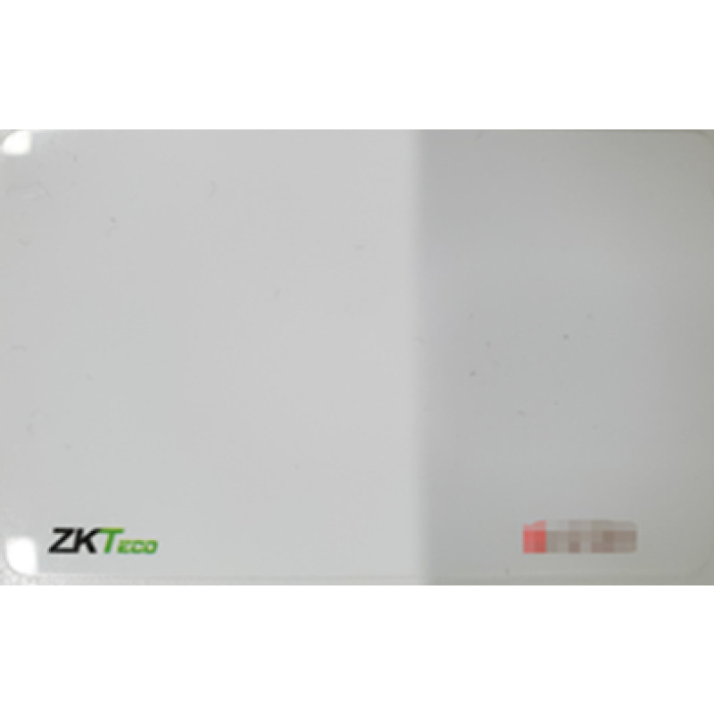 ZKTECO UHF1T1 - Tarjeta de PVC UHF /  Frecuencia 915 Mhz / Grosor de 0.88 mm / Compatible con Lectoras Modelos UHF5F, UHF10F y U1000F 
