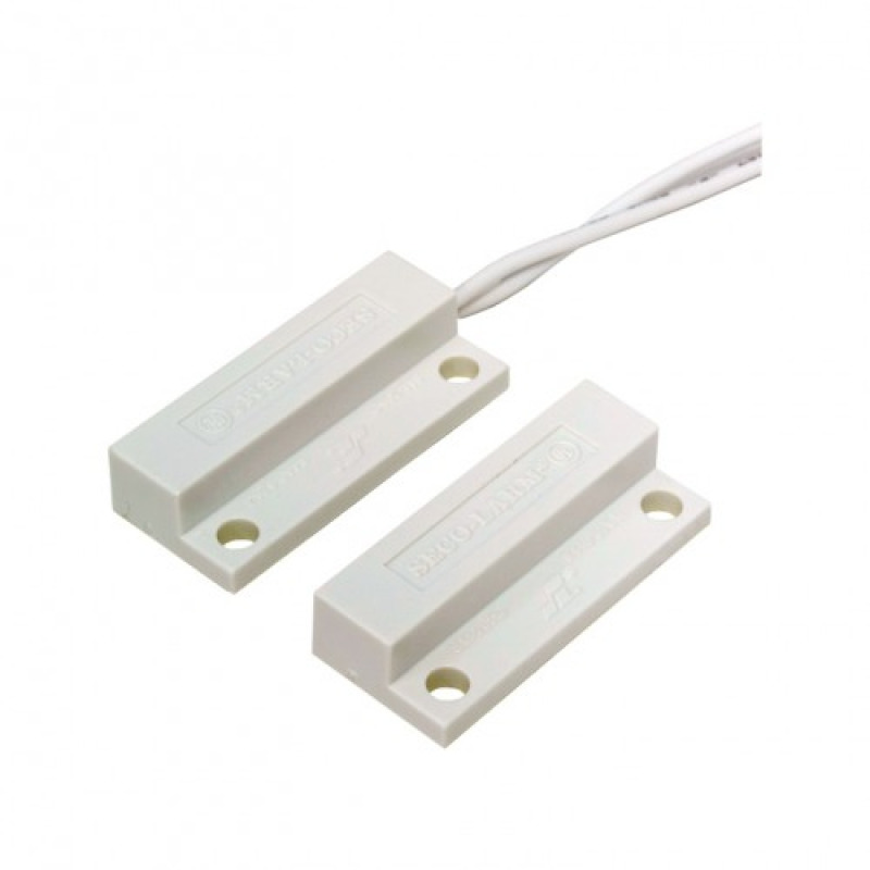 Seco-Larm SM205QW - Contacto Mini con montaje de tornillo o adhesivo. Gap 3/4 N.C BLANCO Compatible paneles DSC / RISCO / BOSCH  