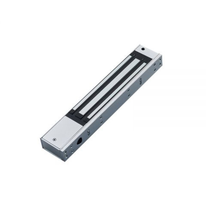 ZKTECO LM200LED - Contrachapa magnética con indicador LED de 200 Kg, alimentación a 12VDC para sistemas de control de acceso, compatible con puertas de madera, metal o vidrio