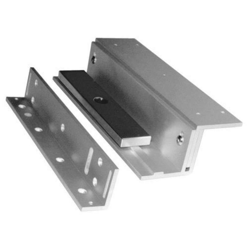 Seco-Larm E941S600/ZQ - Soporte en "Z" y en "L" para cerraduras electromagnéticas de la serie 600 lb/ 280 kg (interior)