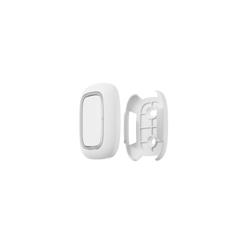 AJAX  Button W - Botón de alarma inalámbrico /Smart Button Color Blanco