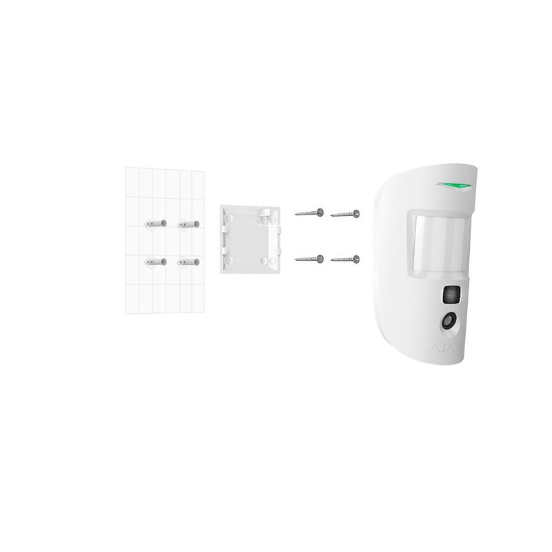 AJAX MotionCam W - Detector de movimiento con Verificación fotográfica. Color Blanco