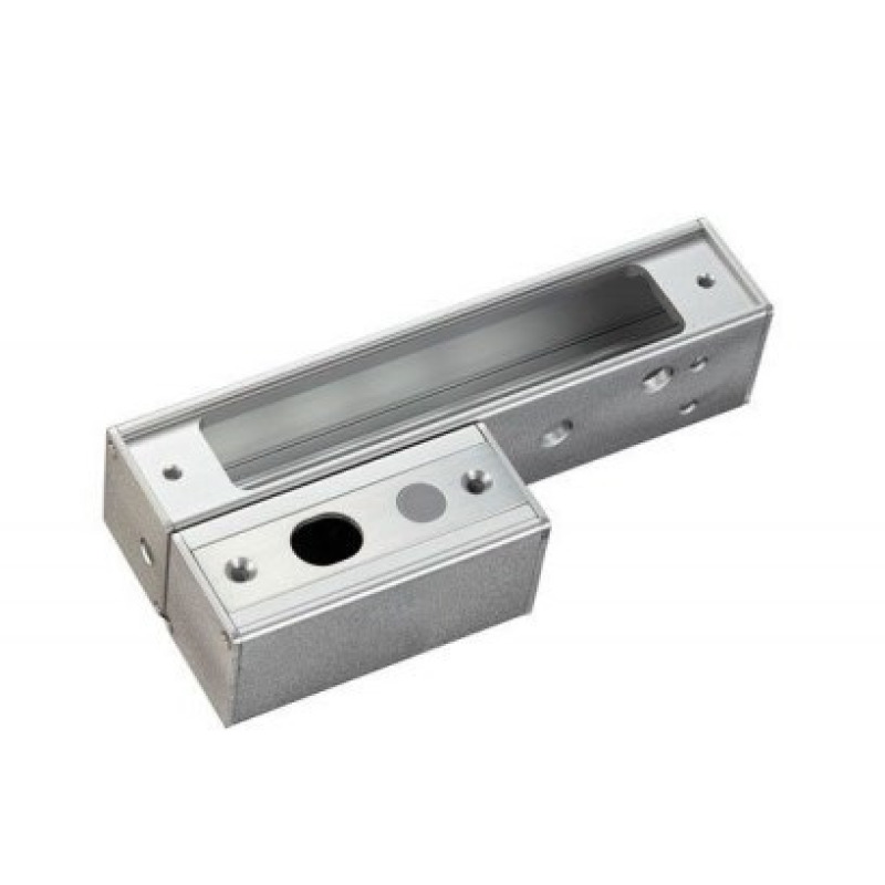 Axceze AX-E100-B accesorio para cerraduras electromagnéticas Kit de montaje Aluminio, Vidrio