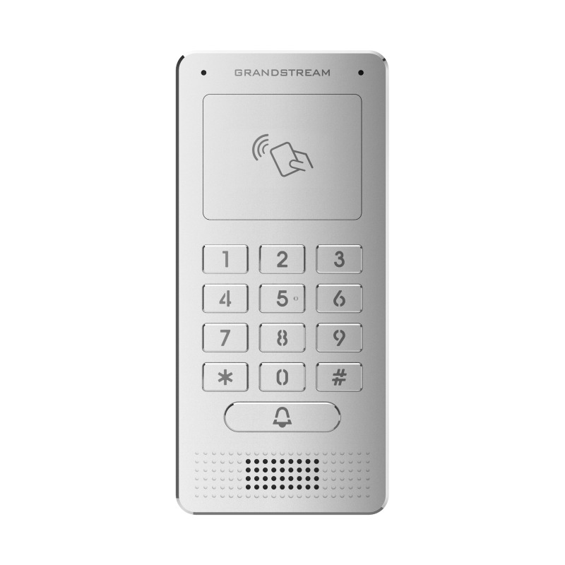 Audioportero IP SIP Antivandálico apertura por código llamada y/o tarjeta teclado iluminado