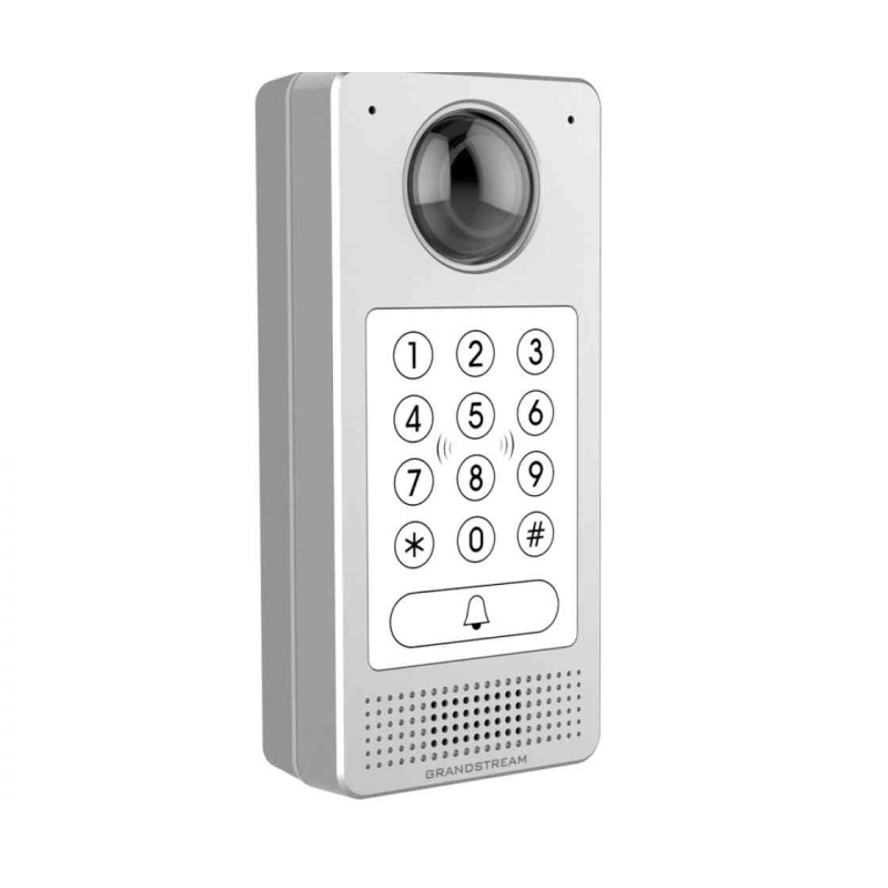 VIDEO PORTERO IP GRANDSTREAM GDS3710/ SIP FISHEYE, APERTURA POR CODIGO, ANTIVANALICO, TECLADO RETRO-ILUMINADO,LECTOR RFID,MICROFONO Y ALTAVOZ, POE Y APERTURA PARA DOS PUERTAS image 5