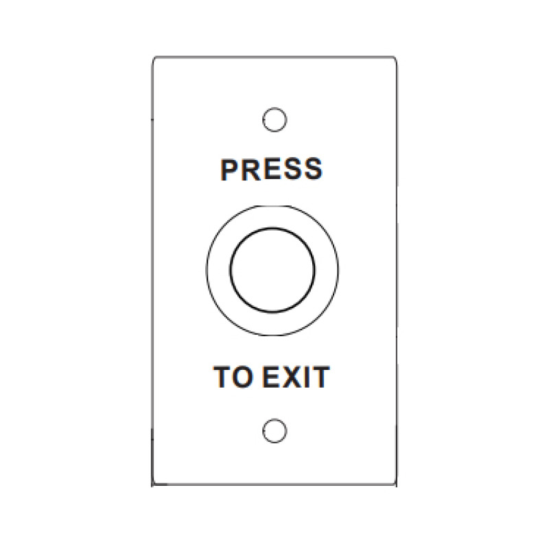 Axceze AX-B130 botón de salida Alámbrico