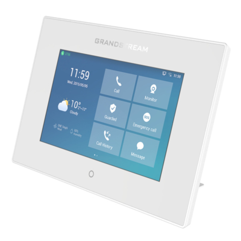 Grandstream Networks GSC3570 sistema de intercomunicación de video 17.8 cm (7") Blanco image 3