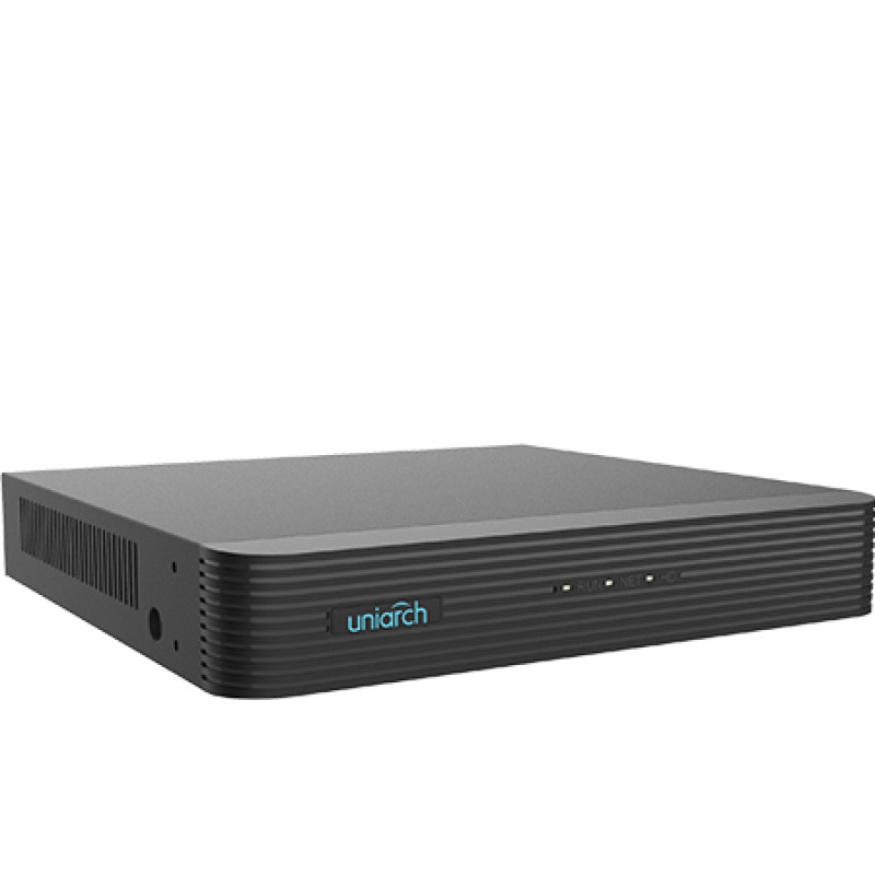Uniarch NVR-108E2-P8 grabadora de vídeo en red (NVR) Negro
