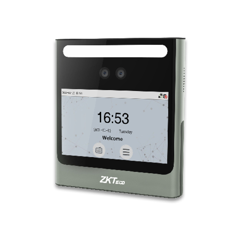 ZKTeco EFACE10 lector de control de acceso Terminal de reconocimiento facial Gris image 3