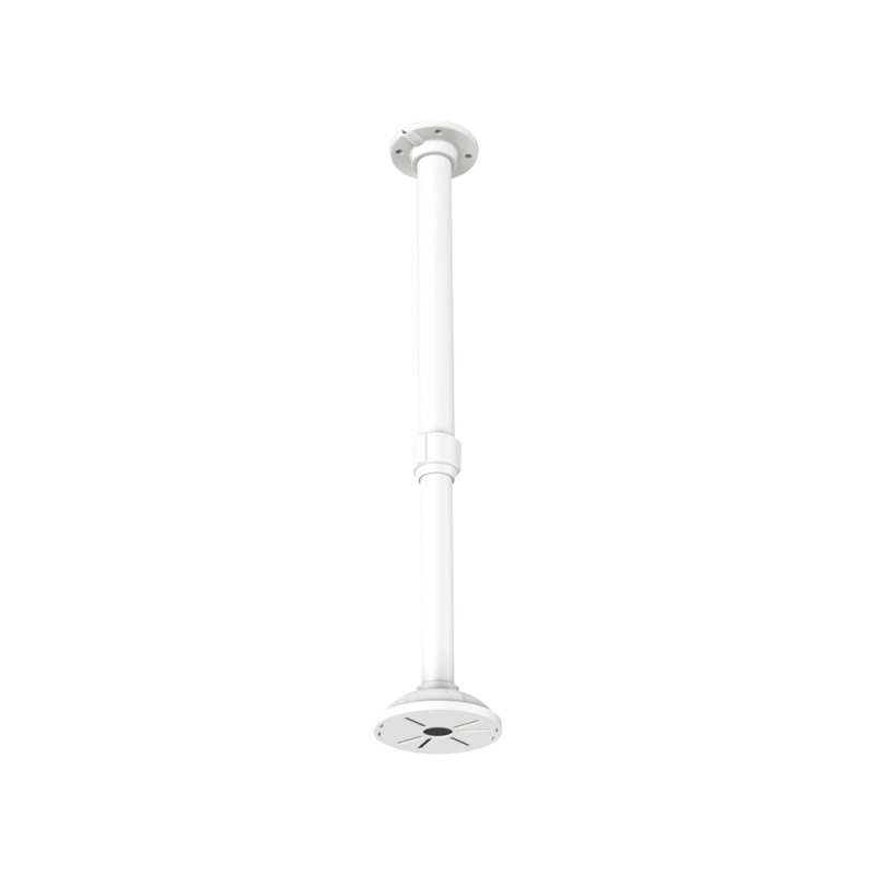 Soporte Telescópico Universal para Cámaras Domo y Bala / Color Blanco / 060 mts a 12 mts de Distancia Ajustable