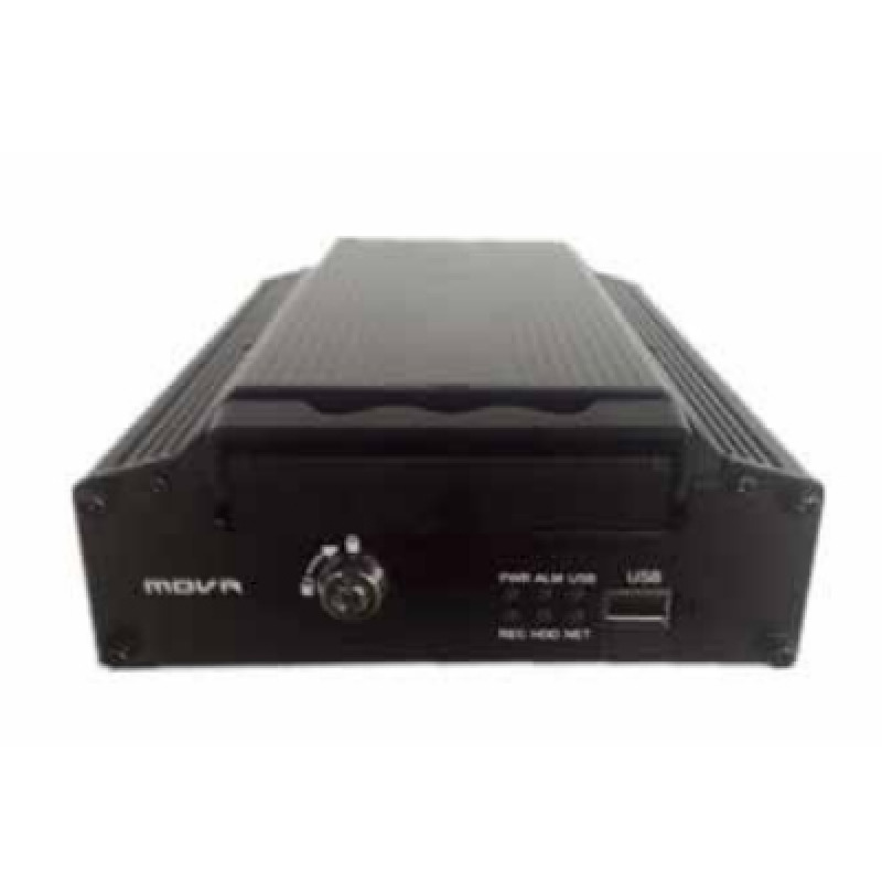 DVR Móvil / Multiplataforma / 4 Canales AHD 2 Megapixel / Almacenamiento en HDD / H265 / Chip IA Embebido / Soporta 4G / WiFi / GPS