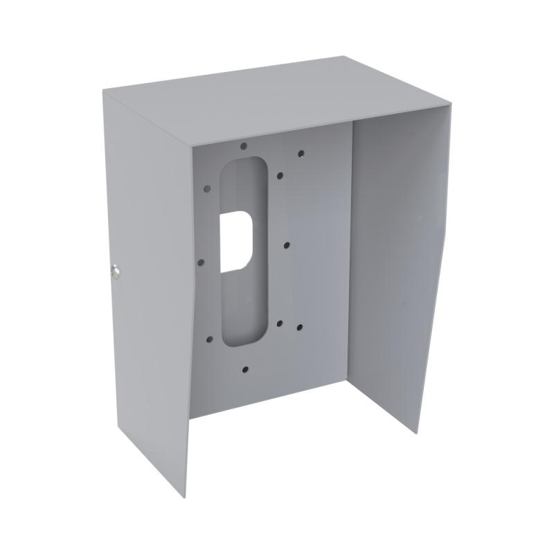 Cubierta Industrial para montaje de Porteros IP Fanvil y Grandstream pintura electrostática color gris