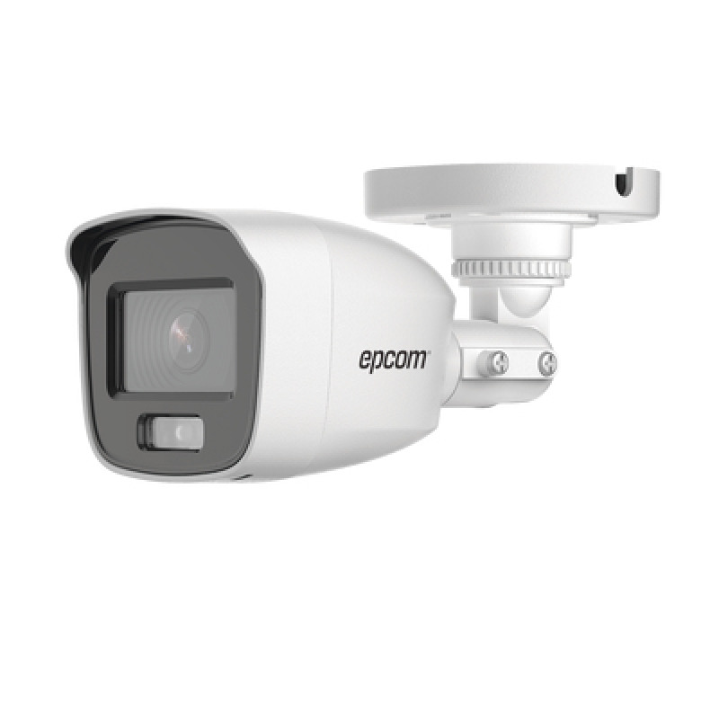 ColorVu Bala TURBOHD 2 Megapíxel 1080p / Microfono Integrado / Imagen a color 24/7 / Lente 28 mm / METAL / Luz Blanca 20 mts / Exterior IP66 / TVIAHDCVICVBS / dWDR