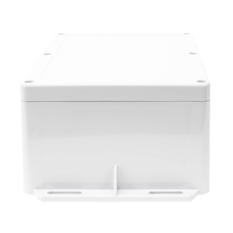 Gabinete Plástico para Exterior IP65 de 160 x 220 x 100 mm Cierre por Tornillos Metálicos Tiene Orejas para instalación a muro image 7