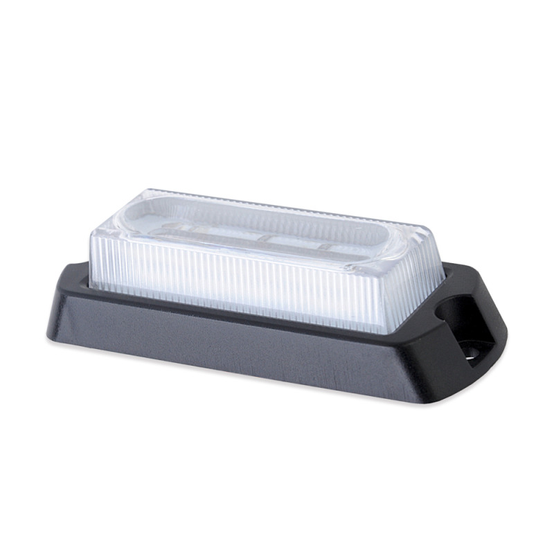Luz Auxiliar Ultra Brillante X13 de 4 LEDs Color Azul con mica transparente image 4
