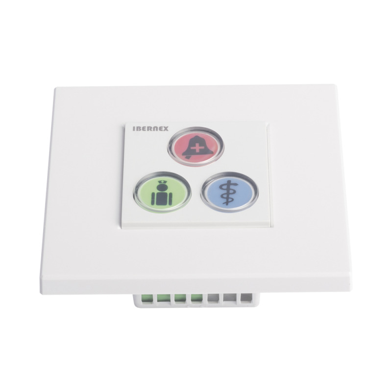 Modulo de 3 Botones iluminados / Alarma / Cancelar y Código Azul / BUS RS485 / Compatible con NX0019/B NX1021 Y NX0015 image 3