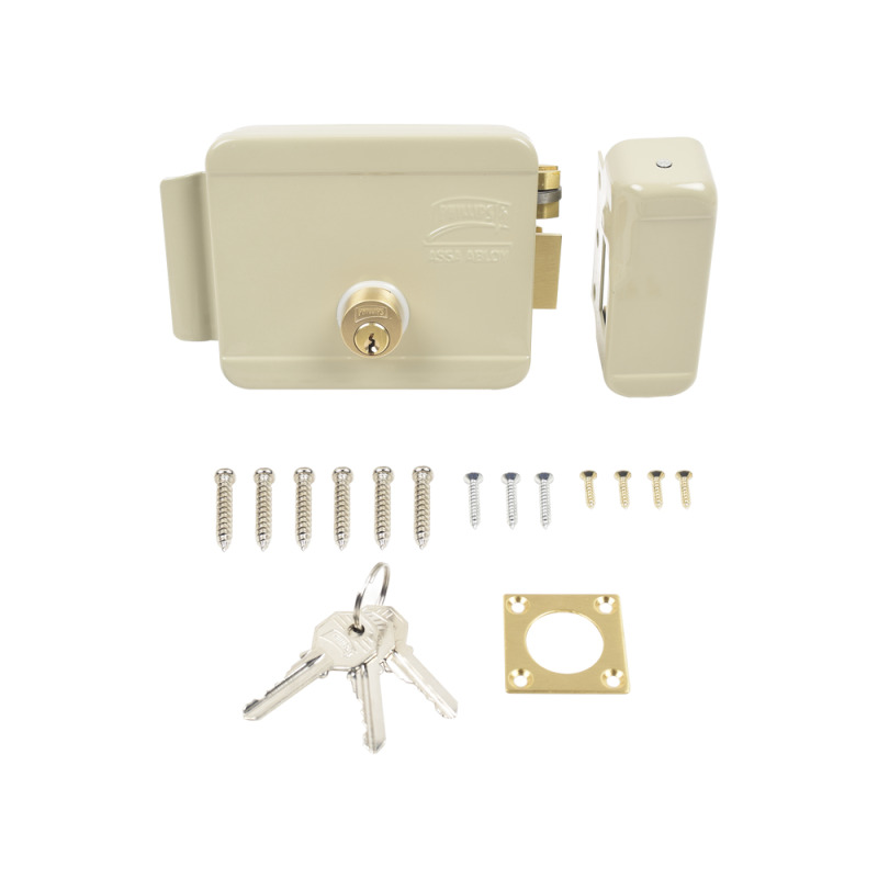 Cerradura Eléctrica / Incluye Llave  / Derecha / Exterior