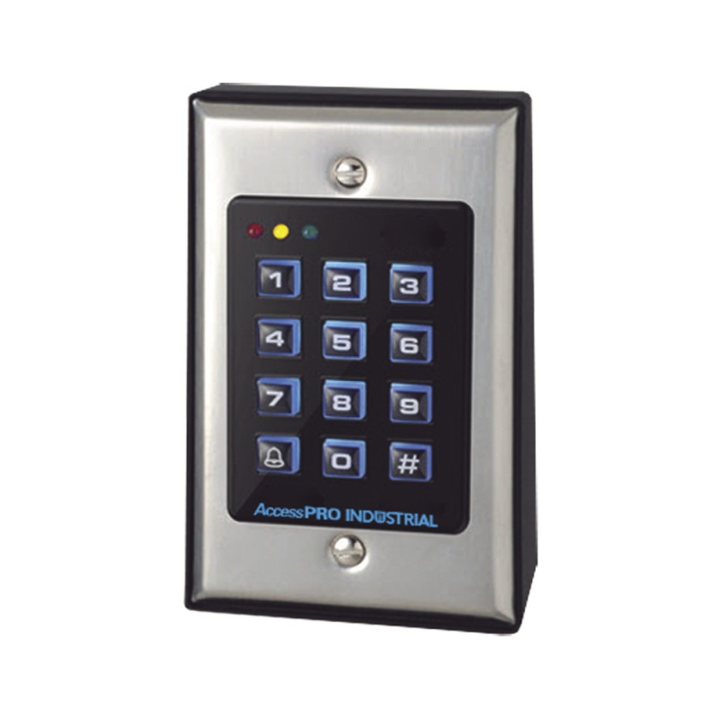 Teclado Industrial Autónomo con Lector de Proximidad Integrado para interior