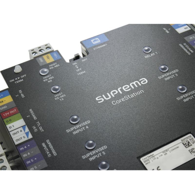 CoreStation Panel de Control de Acceso / Biometría Integrada / Compatible con Sistema de Elevadores / 200000 Huellas  / 4 Puertas image 3