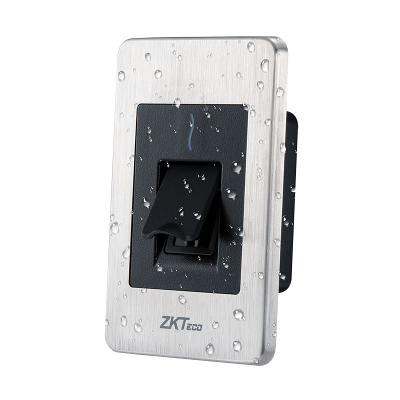 Lector de huella y tarjeta de proximidad esclavo RS485 para exterior