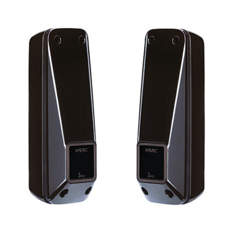 Fotocelda infrarroja XP20B transmisor con receptor / Conexión en BUS 2easy / Alcance de hasta 20 metros / Uso en barreras y motores de acceso vehicular