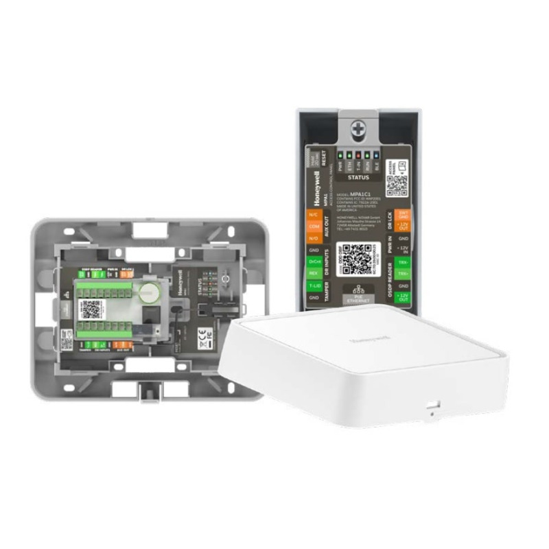 Control de acceso para 1 Puerta Soporta hasta 2 lectores por OSDP / Expandible a 16 Puertas/32 Lectores