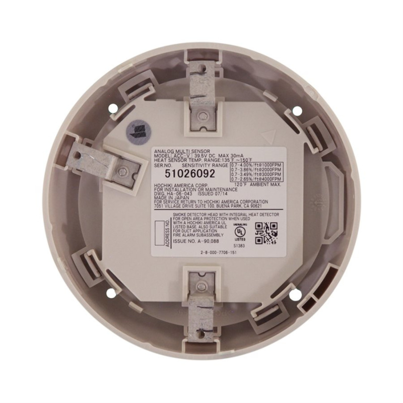 Sensor Fotoeléctrico de Humo y Temperatura Direccionable e Inteligente 020006168 image 3