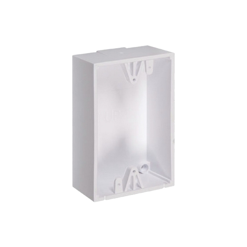 Caja trasera de montaje color blanco para Estaciones de Parada STOPPER