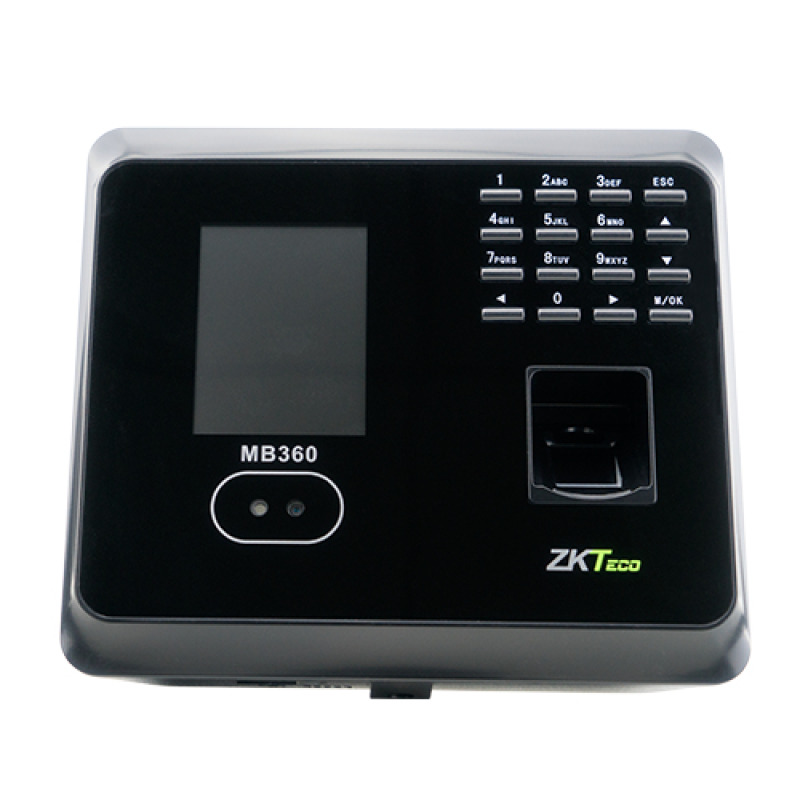 ZK MB360ID - CONTROL DE ACCESO Y ASISTENCIA / 1500 ROSTROS SIN CONTACTO / 2000 HUELLAS / 2000 TARJETAS / 100000 EVENTOS / TCPIP/ image 2