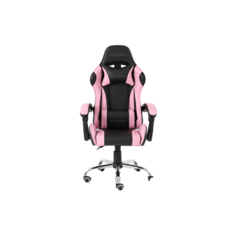 SILLA GAMER NEXTEP EEGONOMICA DRAGON XT FALKOR 125 KILOS NEGRO/ROSA